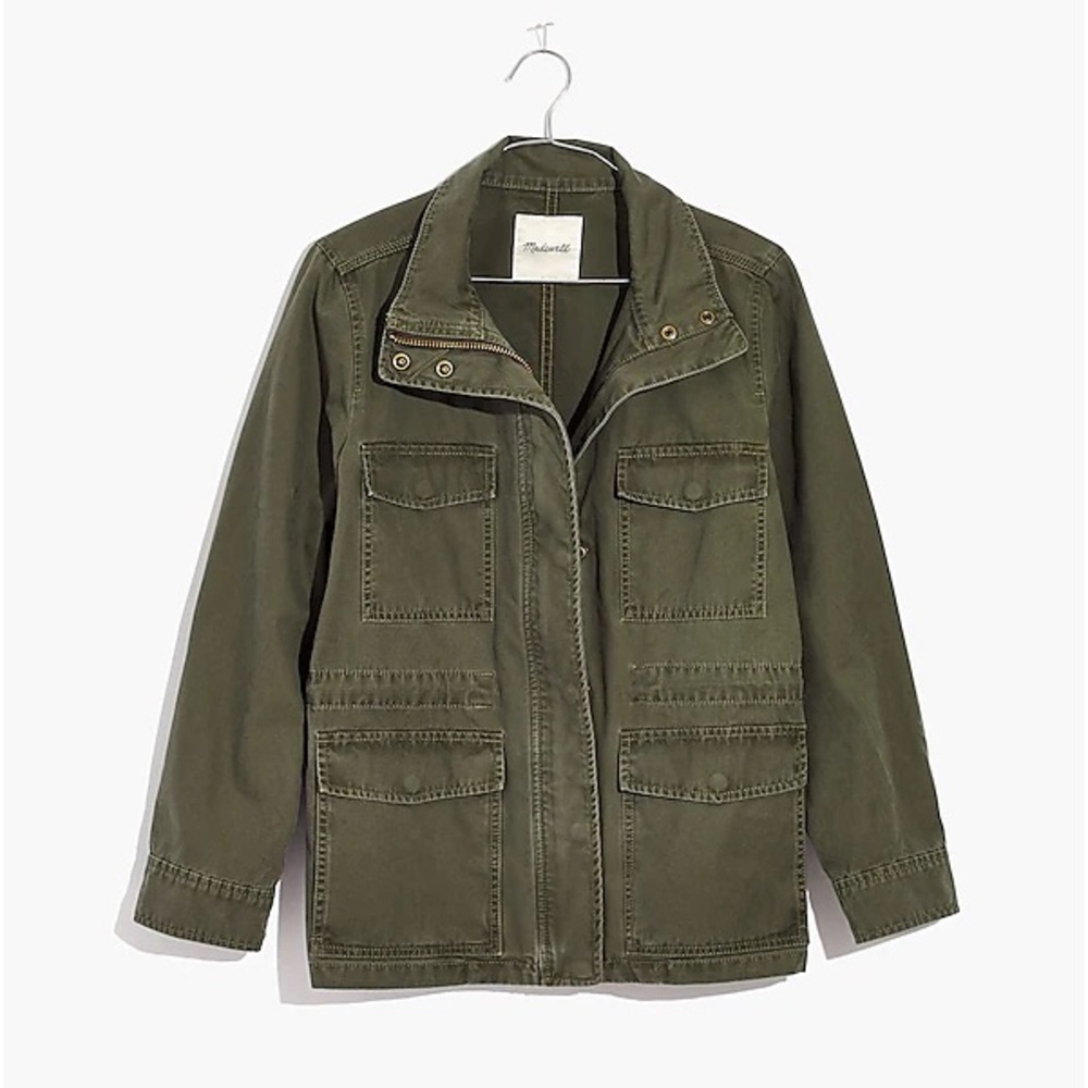 Madewell olive surplus jacket - Picture 6 of 9